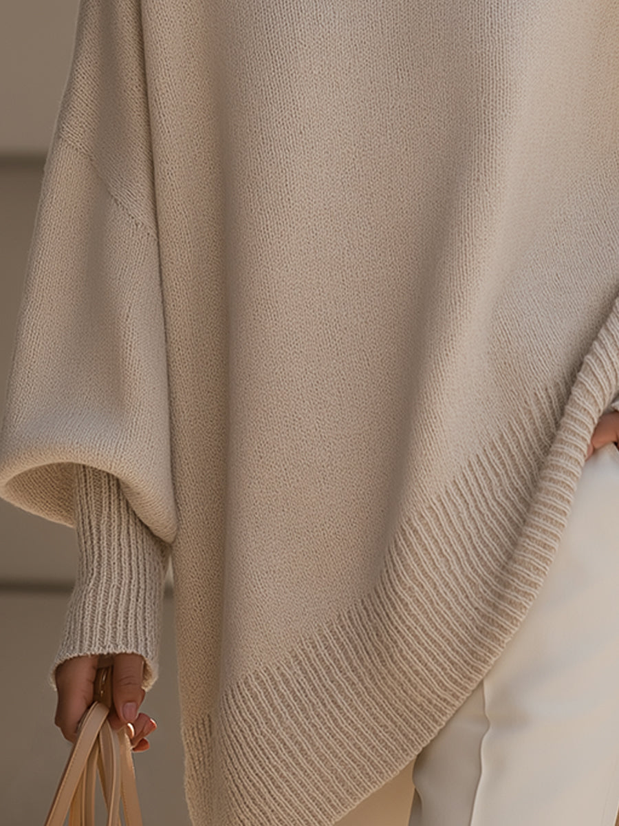 Yara - Effortless Chic Oversized Poncho