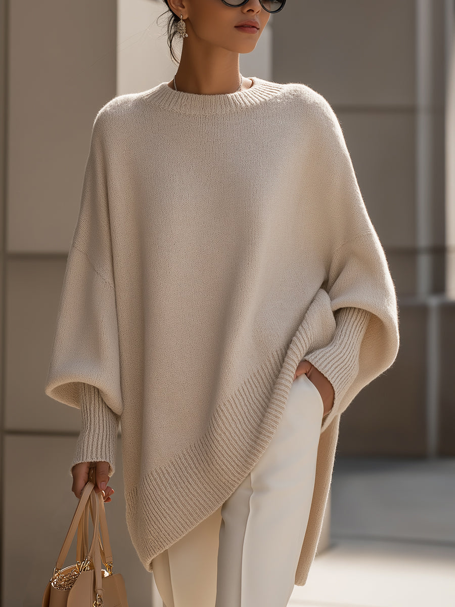 Yara - Effortless Chic Oversized Poncho