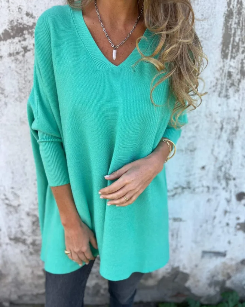 Celia- Relaxed Boho Sweater