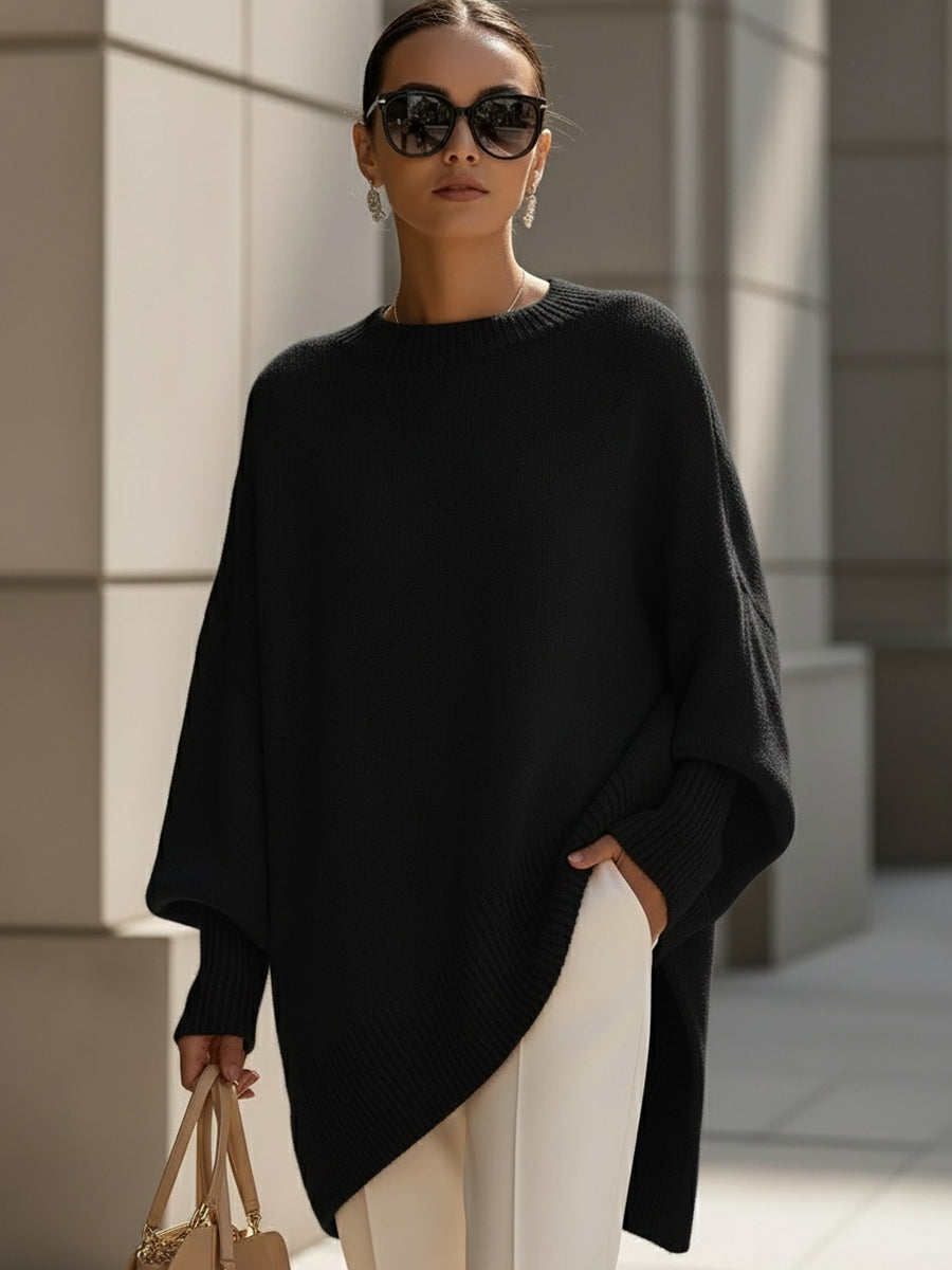 Yara - Effortless Chic Oversized Poncho