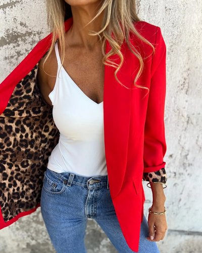 Vanessa - Modern Printed Blazer