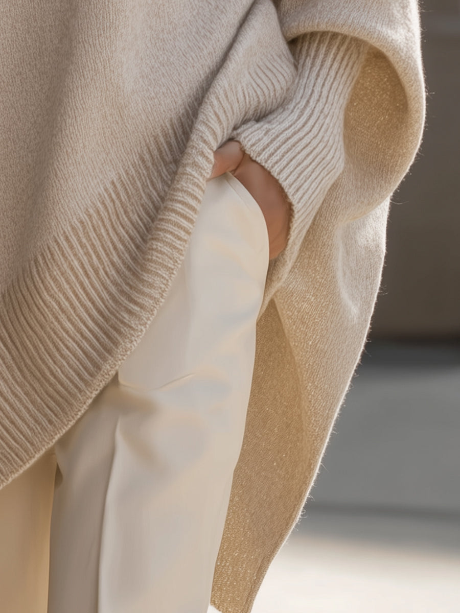 Yara - Effortless Chic Oversized Poncho