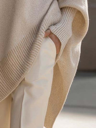 Yara - Effortless Chic Oversized Poncho