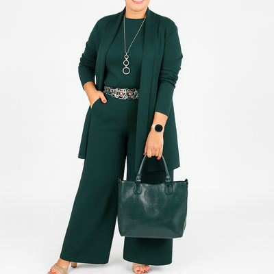 Candice - Elegant Three-piece Stretch Set