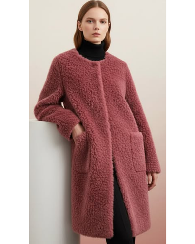 Heather – Shearling Coat