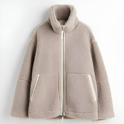 Poppy – Soft teddy coat