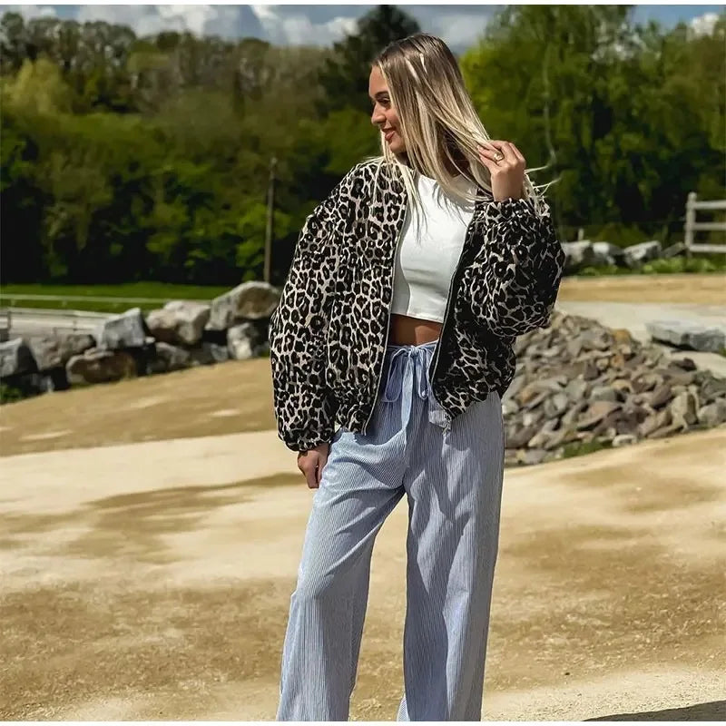 Jackie – The Bold Leopard Jacket