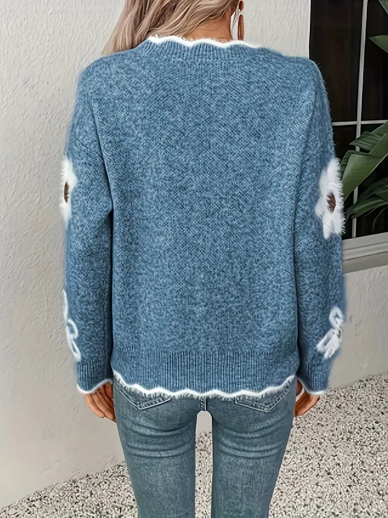 Elodie – Soft Bloom Sweater by Snoosly