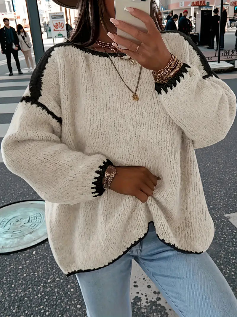 Amara – Cozy Cloud Sweater