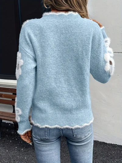 Elodie – Soft Bloom Sweater