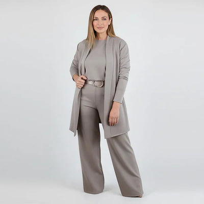 Candice - Elegant Three-piece Stretch Set