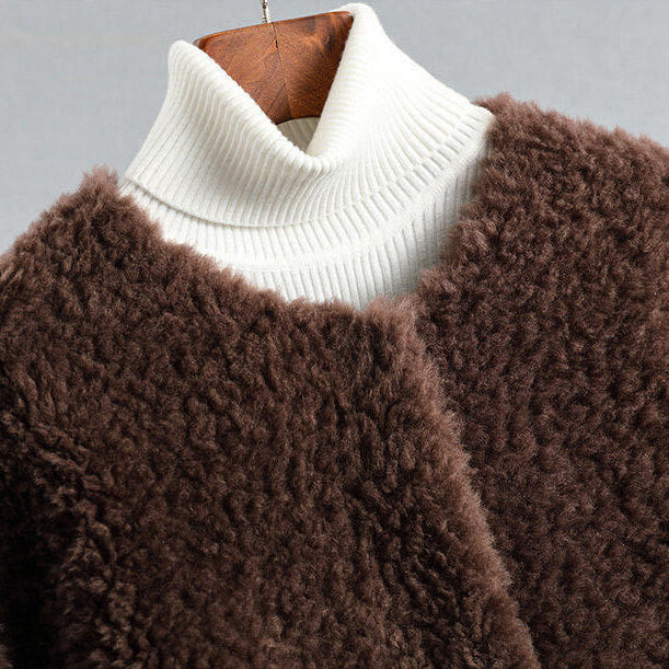 Heather – Shearling Coat