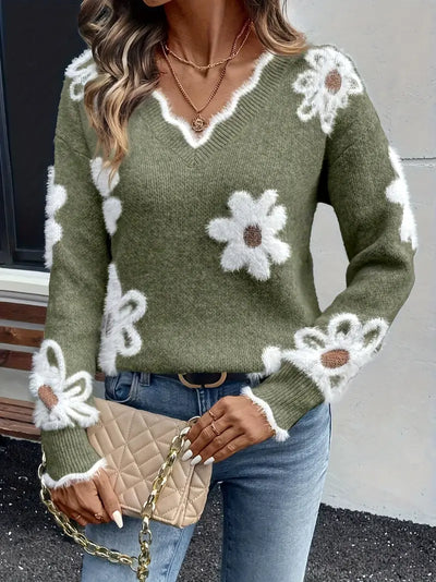 Elodie – Soft Bloom Sweater