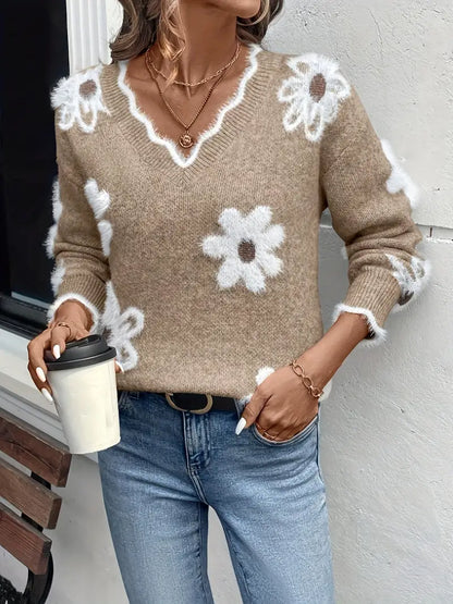 Elodie – Soft Bloom Sweater by Snoosly