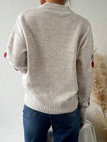 Luna – Cherry Bliss Cardigan by Snoosly