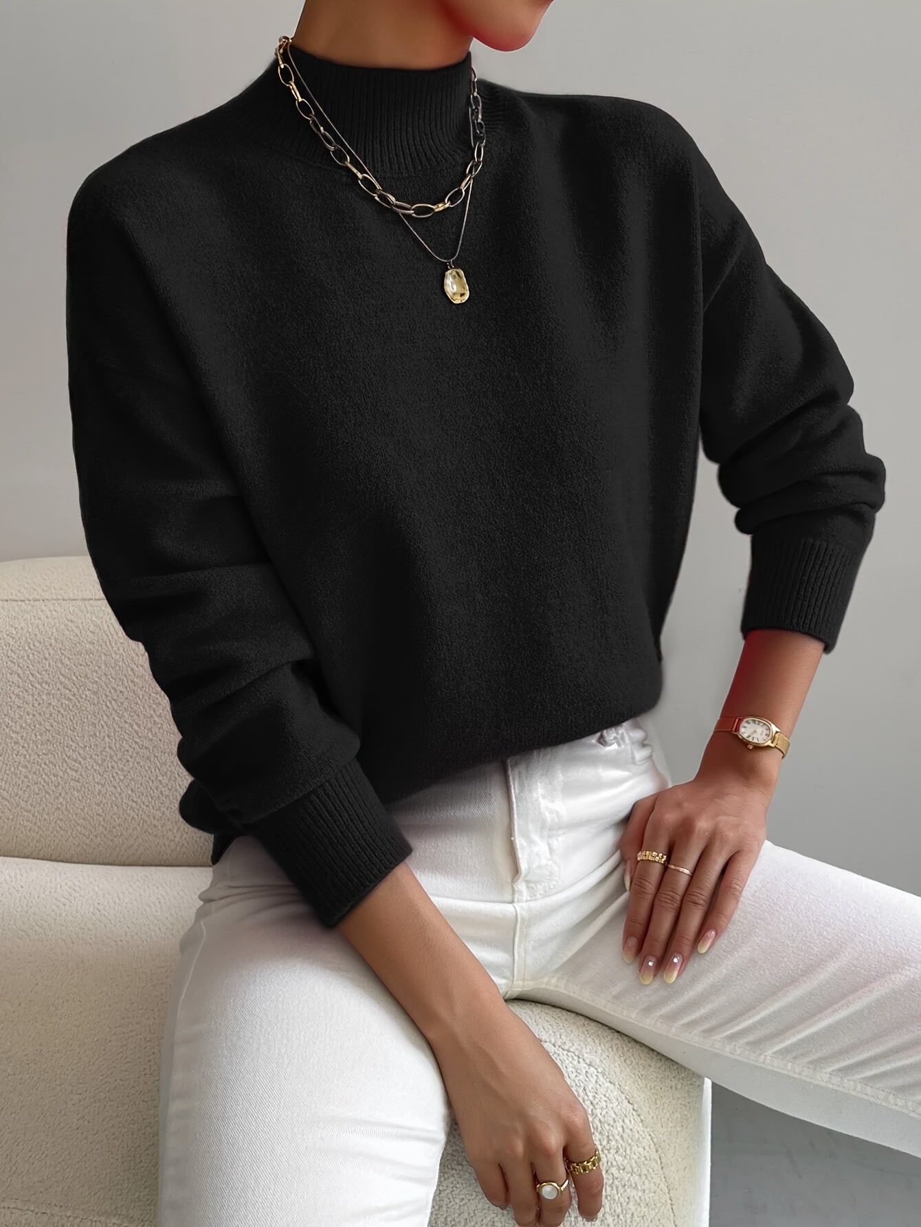 Phoebe- Elegant Turtleneck Sweater