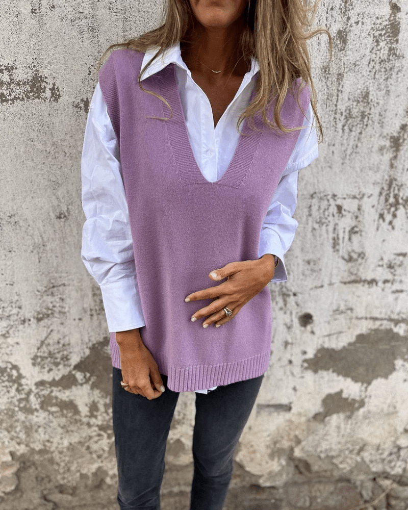 Vera - Knitted Layer Vest