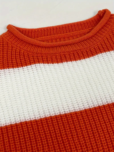 Aria – Cozy Striped Sweater